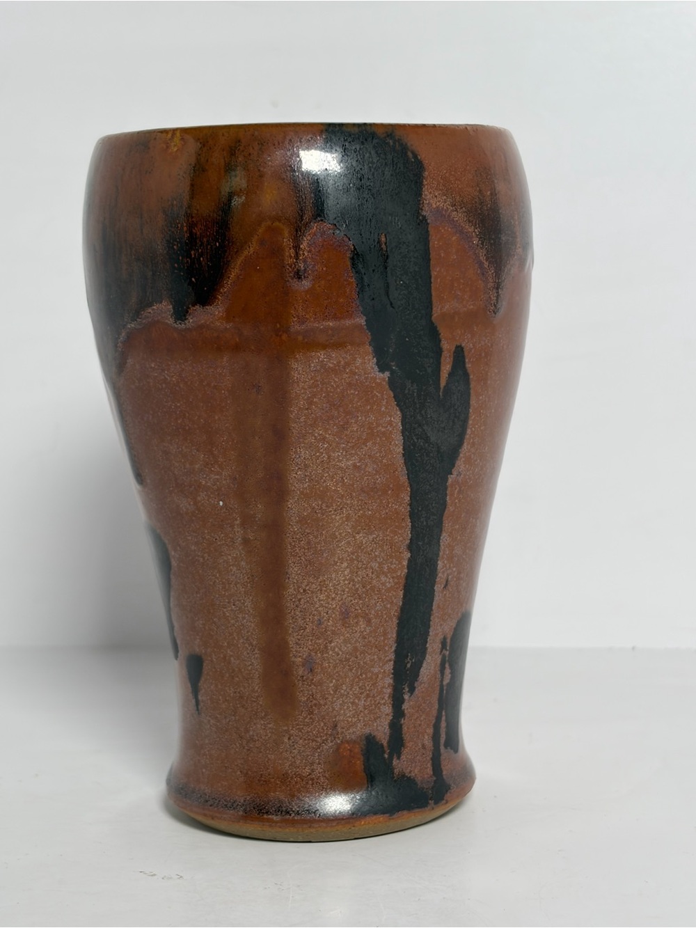 Linda Whitt Smith L Whitt Signed Georgia Studio Art Pottery Vase 2009